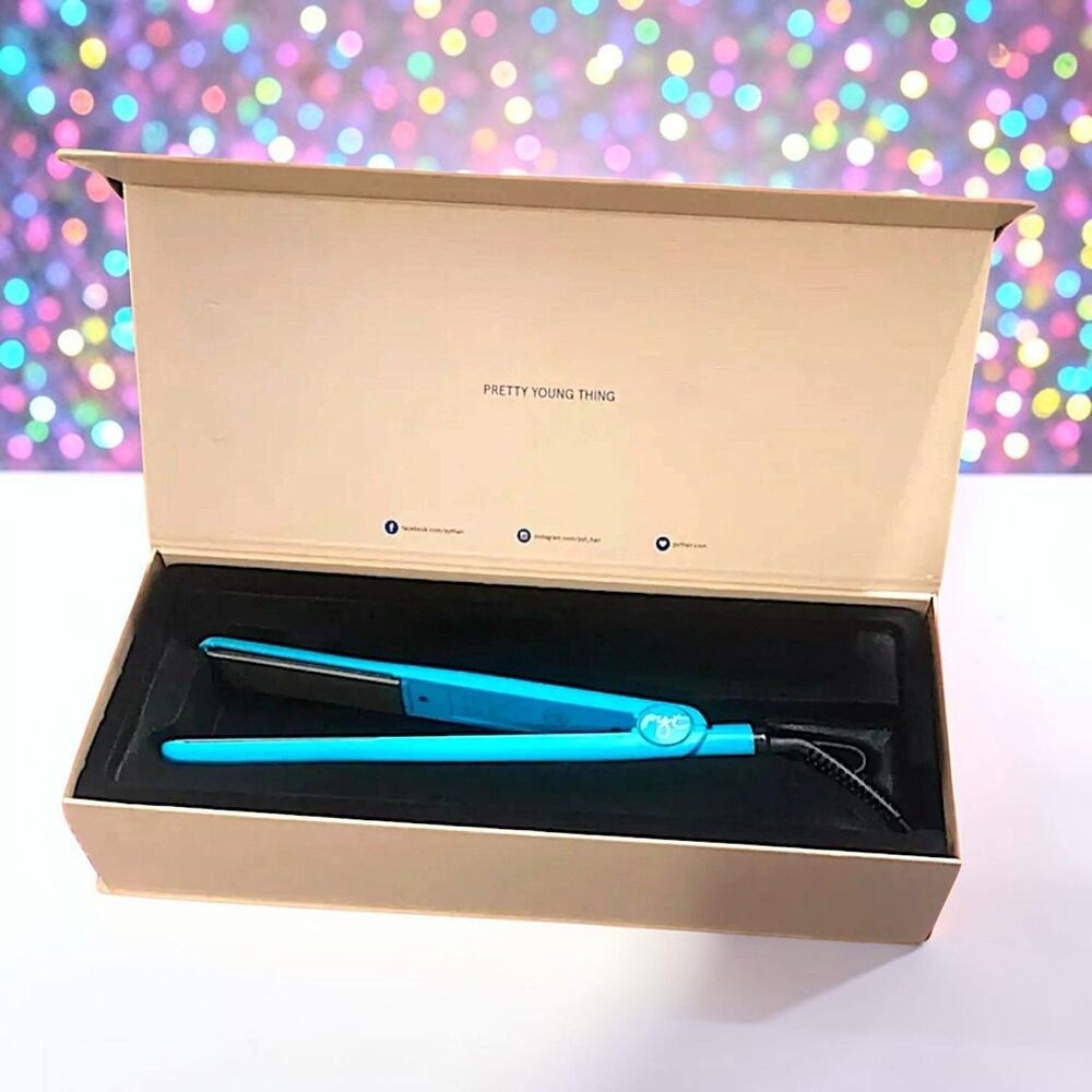 PYT HAIR Titanium Styling Tool in Turquoise Brand New In Box MSRP $300